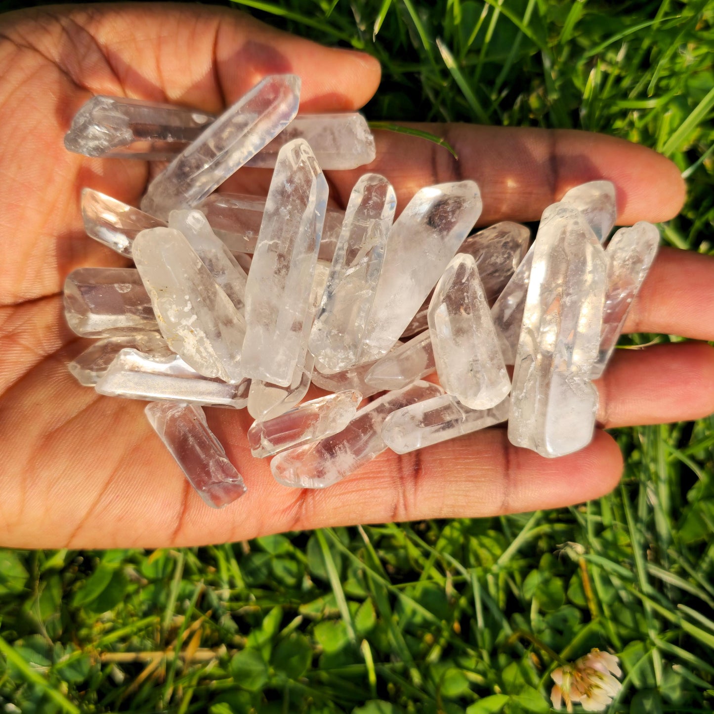 Raw Clear Quartz Crystal Points: Healing, Jewelry Making