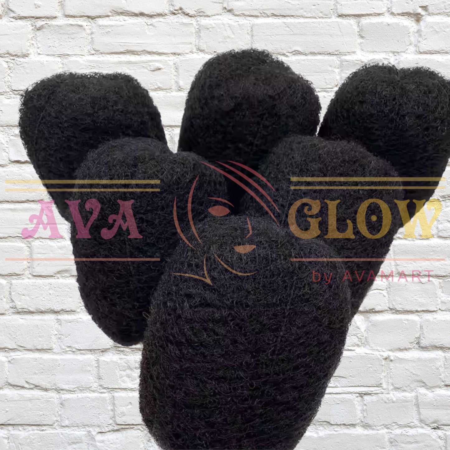 Afro Kinki Human Hair Bulk: Microlocs, Microtwists, Microbraids - 50g