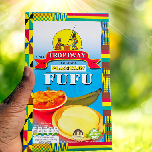 Tropiway Plantain & Cocoyam Fufu Flour - 680g