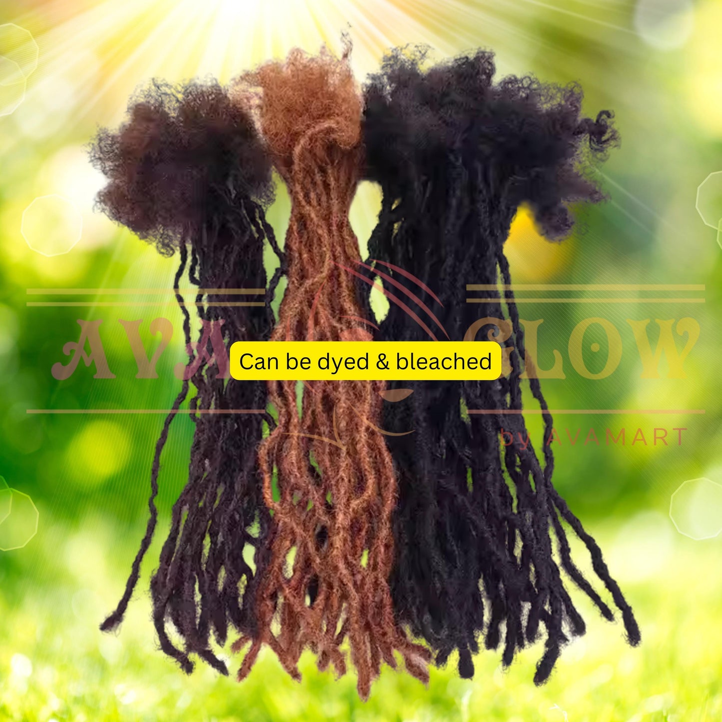 Human Hair Microlocs Extensions: Sisterlocs, Interlocked Locs - Color 27/30/33/99J/613/Salt & Pepper, 0.6cm, 0.8cm,1.0cm