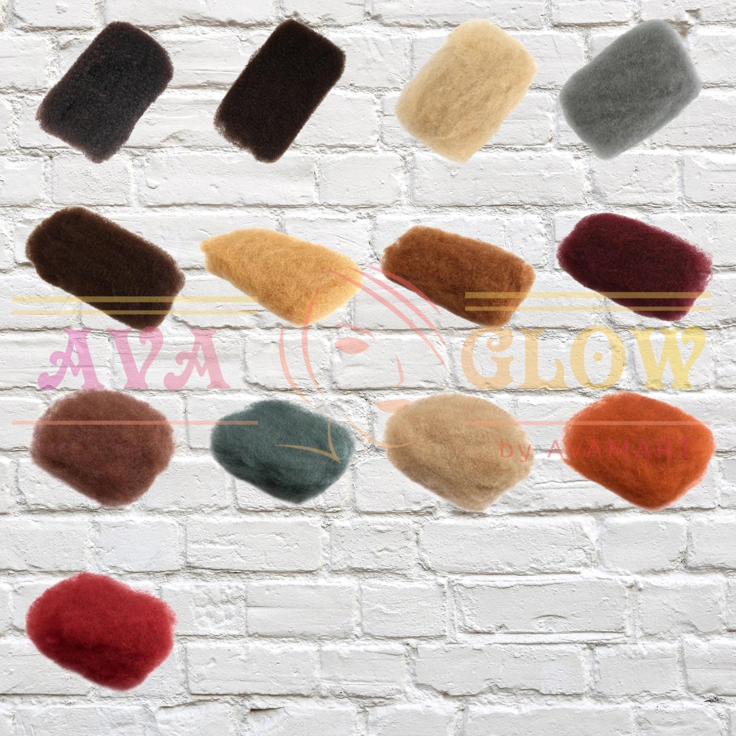 Afro Kinkys Human Hair Bulk, for natural Twist hairstyles, Spring Twist, Crochet Braids (3 Packs) Colors 33, 30, 4, 350, 613, Salt & Pepper