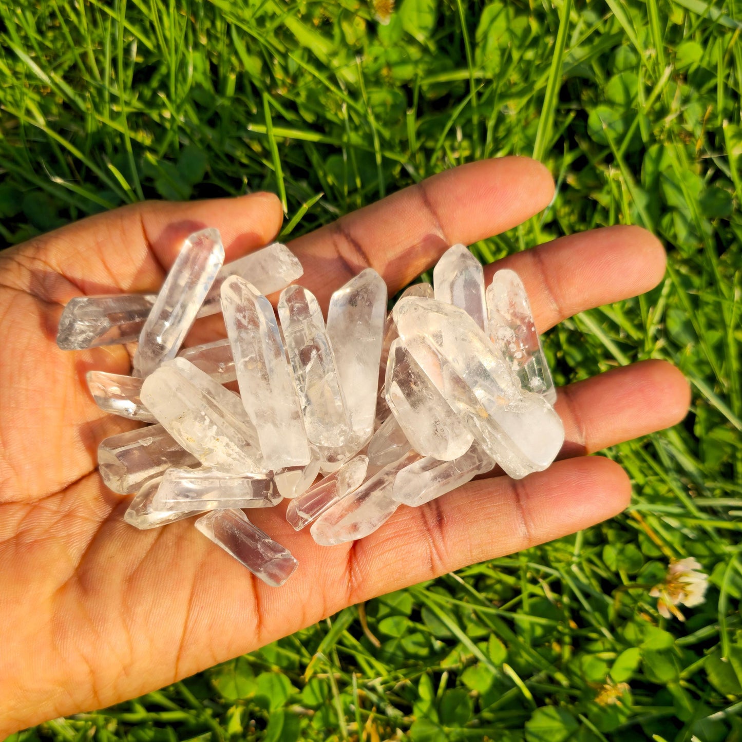 Raw Clear Quartz Crystal Points: Healing, Jewelry Making