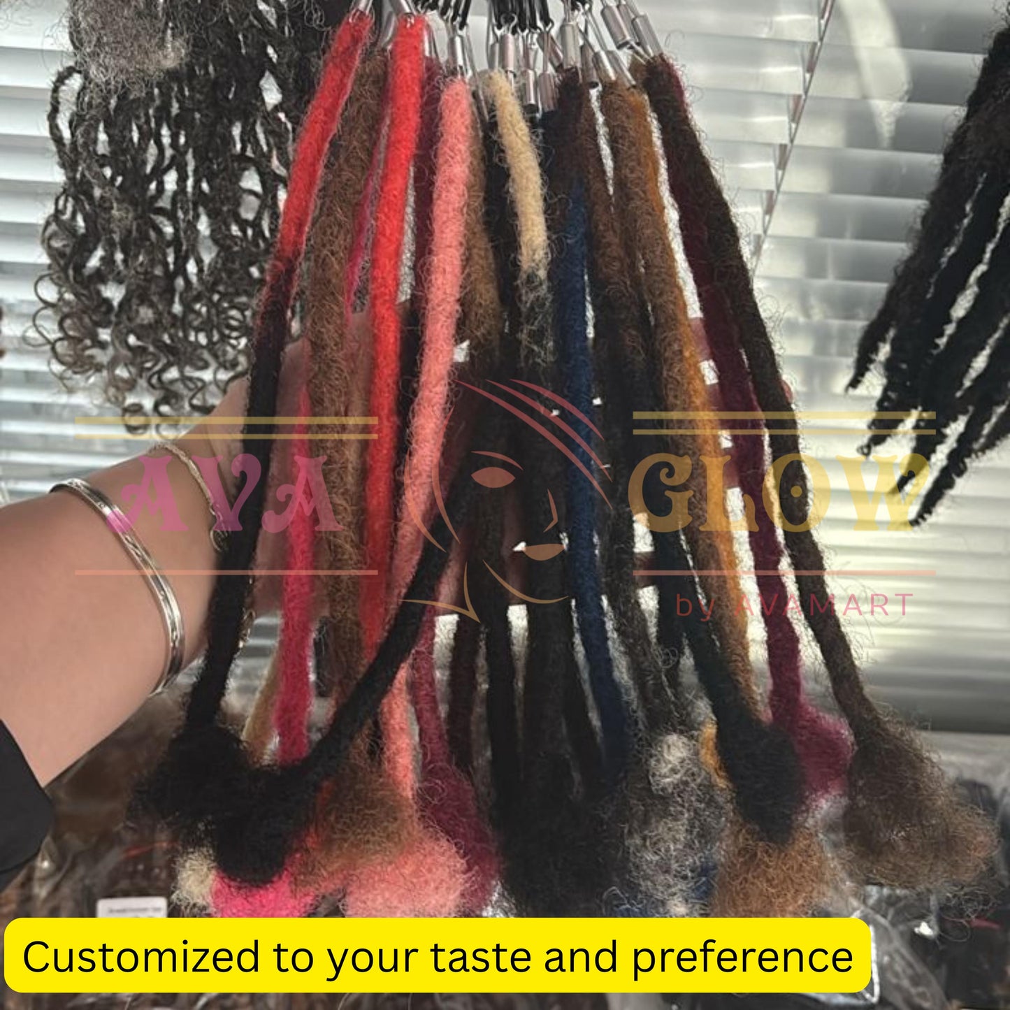 Human Hair Microlocs Extensions: Sisterlocs, Interlocked Locs - Color 27/30/33/99J/613/Salt & Pepper, 0.6cm, 0.8cm,1.0cm