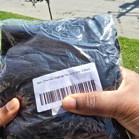 Fleece Lined Leggings: Soft, Stretchy, One Size (Up to US size 12)