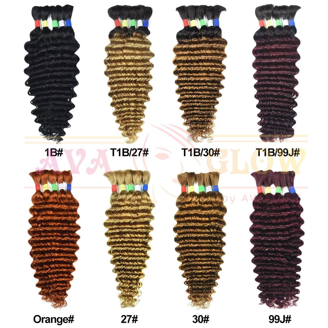 Boho Curls Human Hair Bundles for Braiding, Curly hair for Locs, Deep wave, Pixie Curly, Burmese,Kinki Curly hair extensions 12 to 30 inches