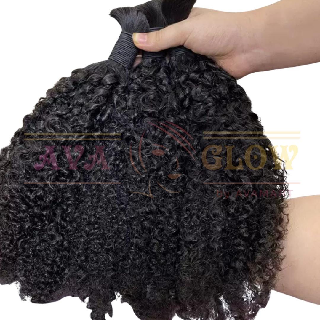Boho Curls Human Hair Bundles for Braiding, Curly hair for Locs, Deep wave, Pixie Curly, Burmese,Kinki Curly hair extensions 12 to 30 inches