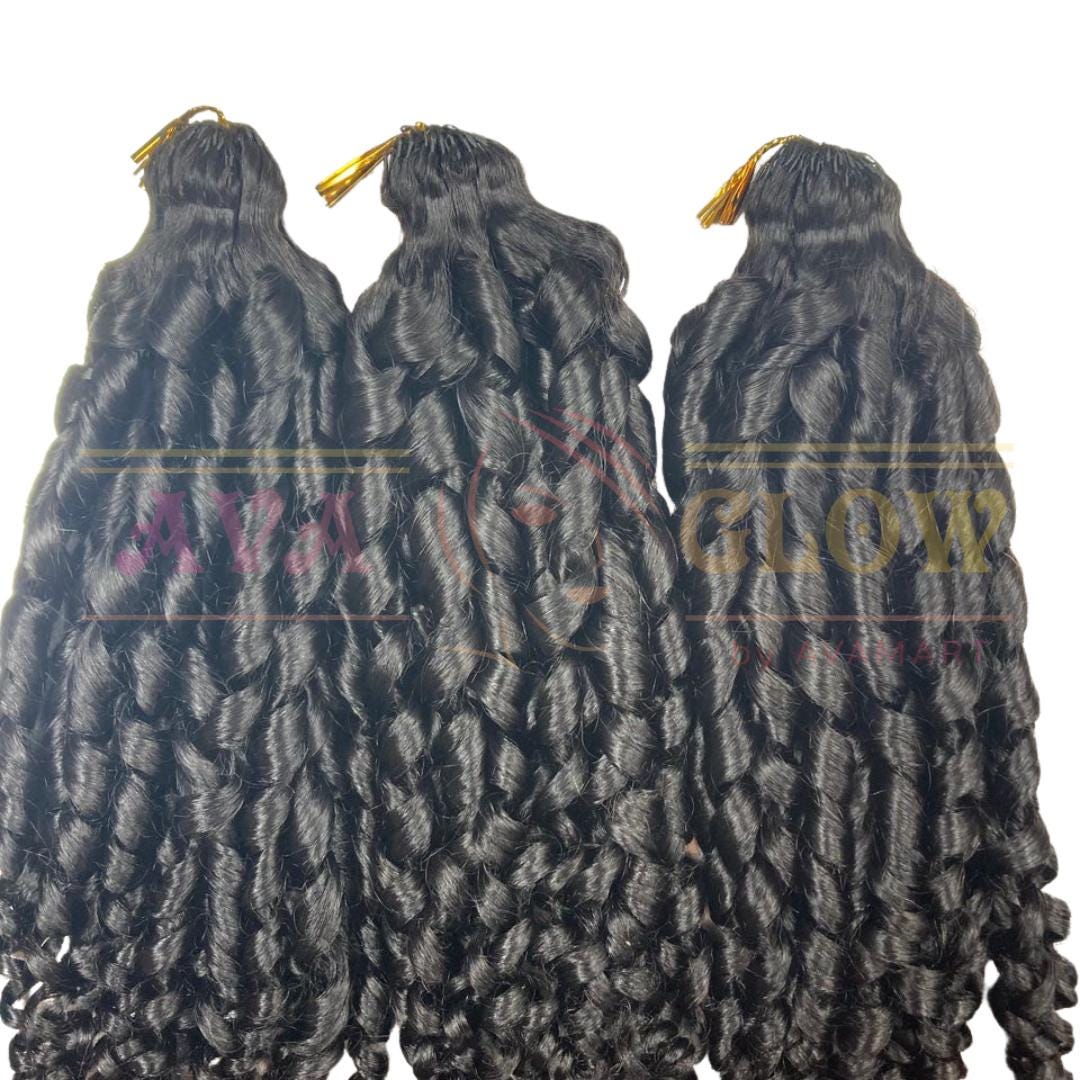 Crochet Human Hair Bundles, Curly hair, Deep wave, Pixie Curly, Burmese, Kinki Curly hair extensions 100g 12 to 30 inches