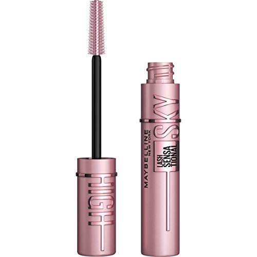 Maybelline New York Maybelline Lash Sensational Washable Sky high Mascara, Blackest Black