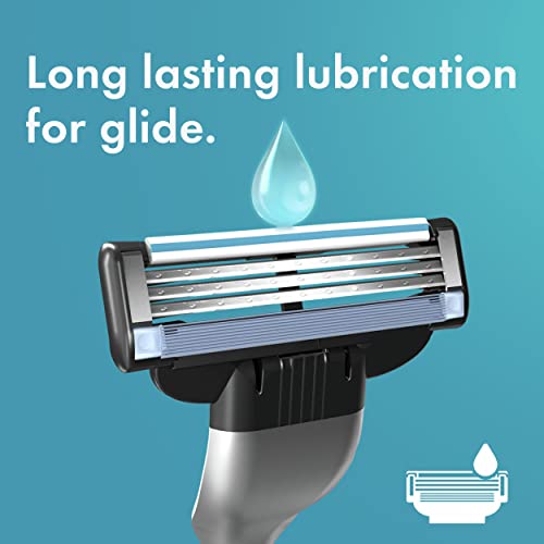 Gillette Mach3 Men's Razor Blade Refills, 15 Refills