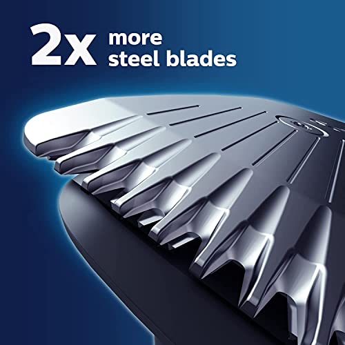 Philips Multigroom Series 7000, Cordless Wet & Dry with 19 Trimming Accessories, DualCut Technology, Lithium-Ion and Storage Bag, MG7770/18