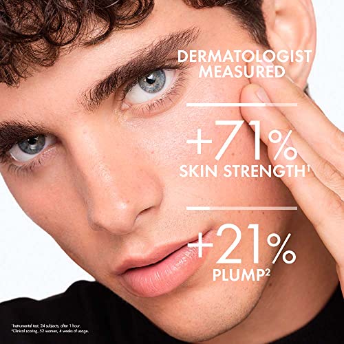 Vichy Hydrating Hyaluronic Acid Serum, Mineral 89 Serum and Daily Face Moisturizer Skin Booster with Natural Origin Hyaluronic Acid, Hydrates and Strengthens Sensitive Skin, 50mL