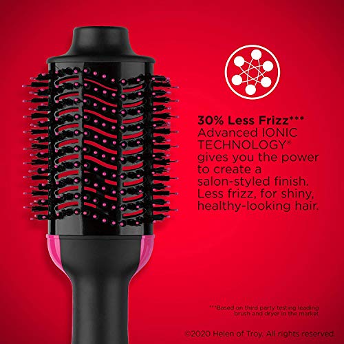 REVLON 1100 Watt 3 Heat 2 Speed Pro Collection One Step Ionic Hair Dryer and Volumizer