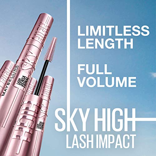 Maybelline New York Maybelline Lash Sensational Washable Sky high Mascara, Blackest Black