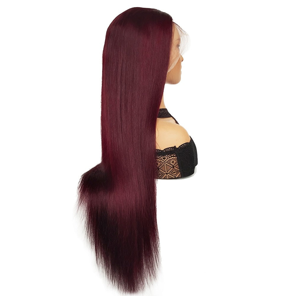 Synthetic 13*3 Straight Hair- 99J Available Now