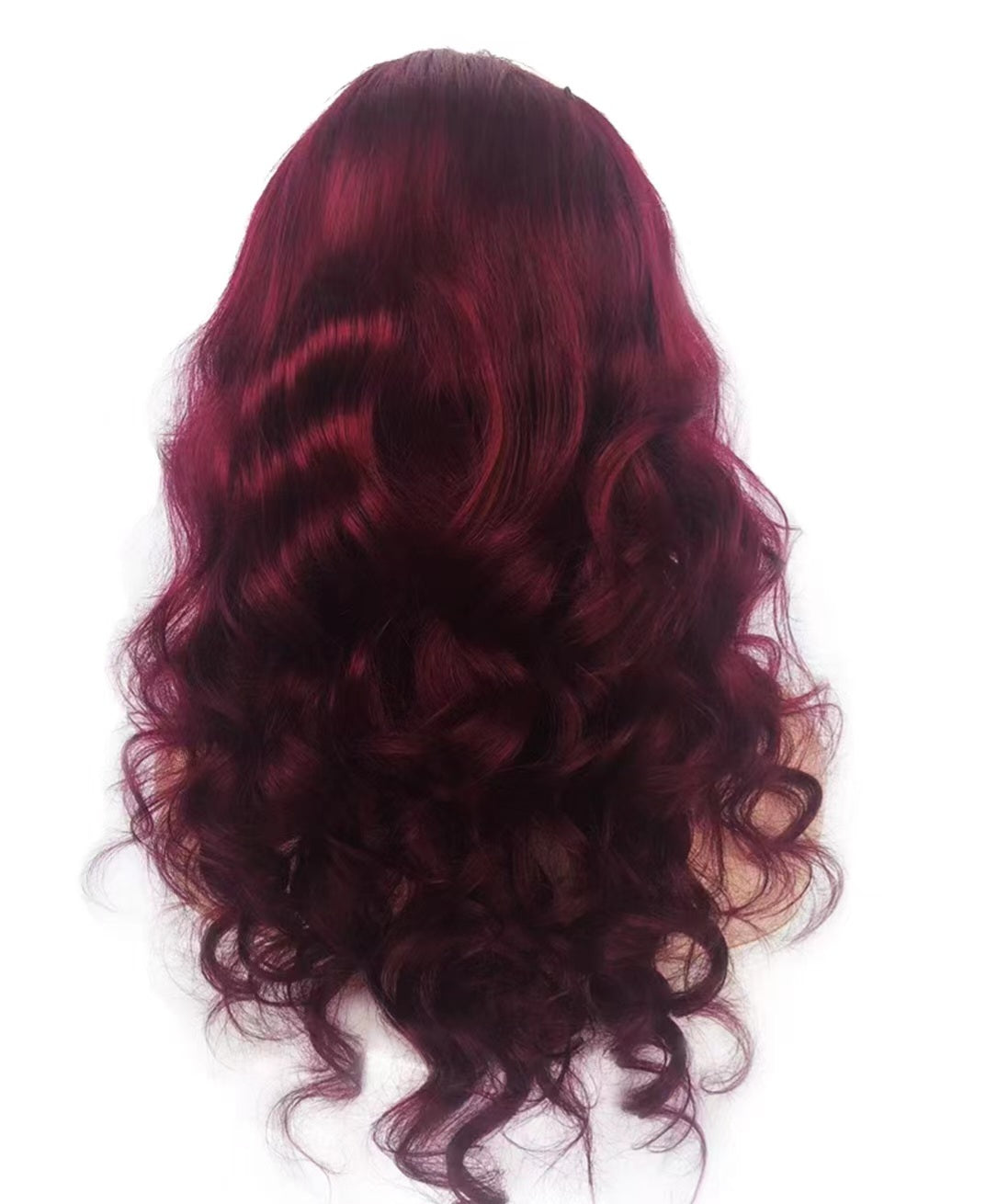 Glueless Human Hair Lace Frontal Loose Wave Pre-Plucked 180% Density Wig