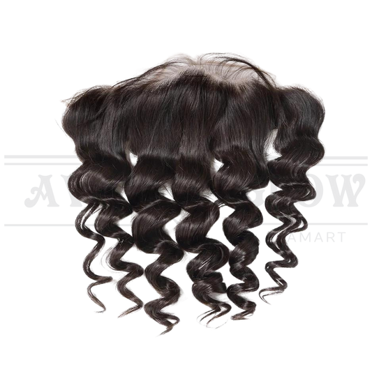 13*4 Virgin Loose Wave 100% Human Hair Lace Frontal