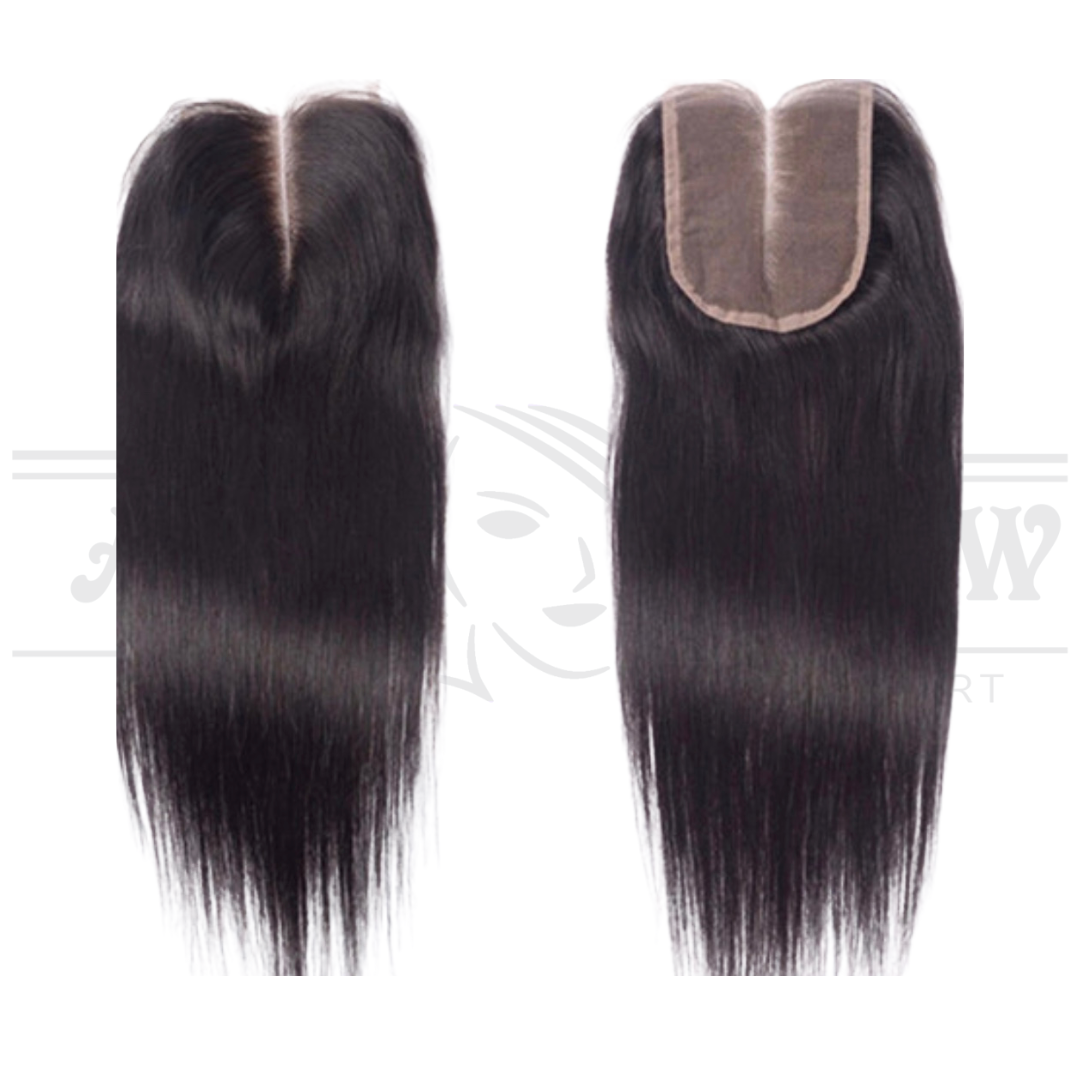 4*4 Straight 100% Human Hair Lace Closure