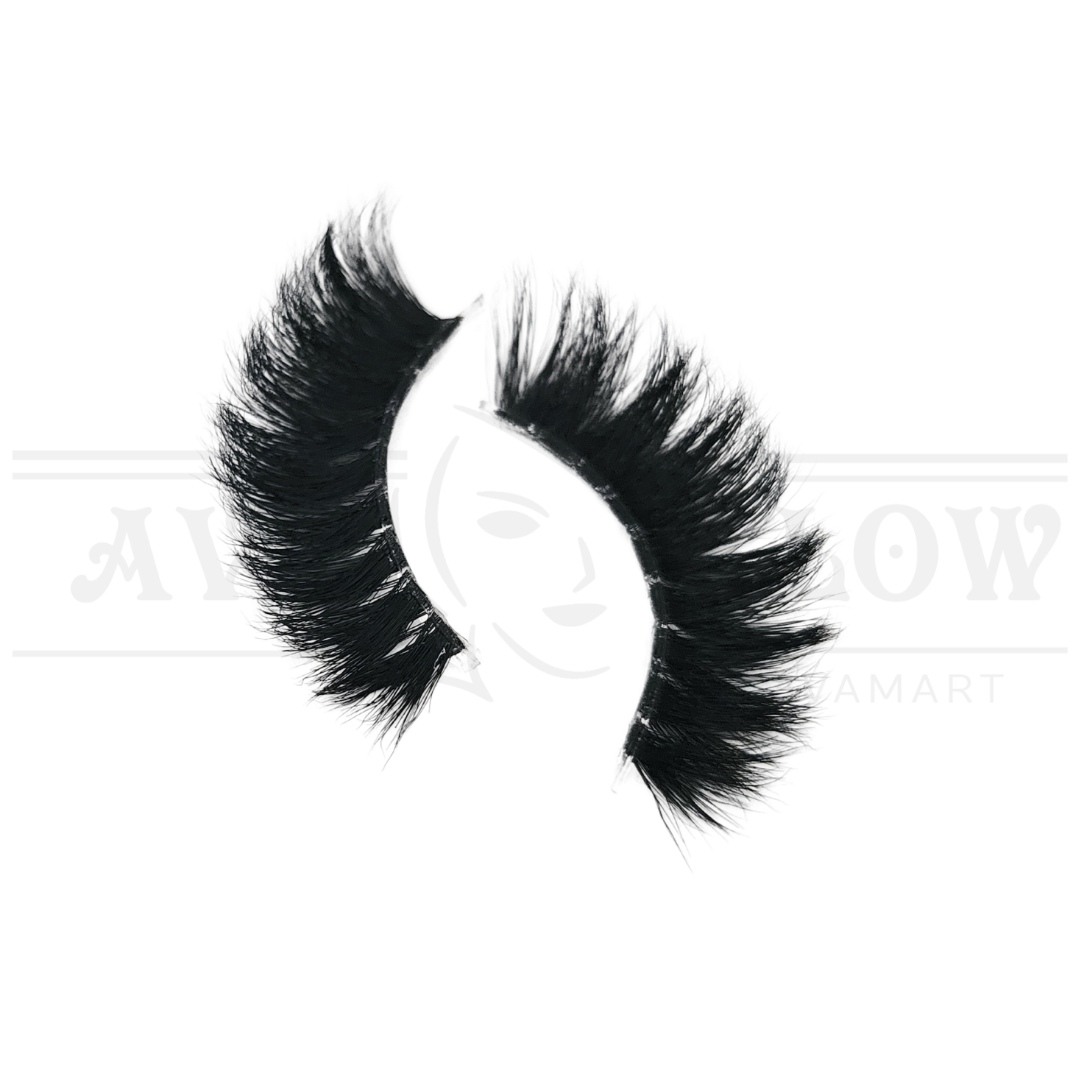 Premium Quality Mink Eyelashes Invisible Band Clear Band - TM01