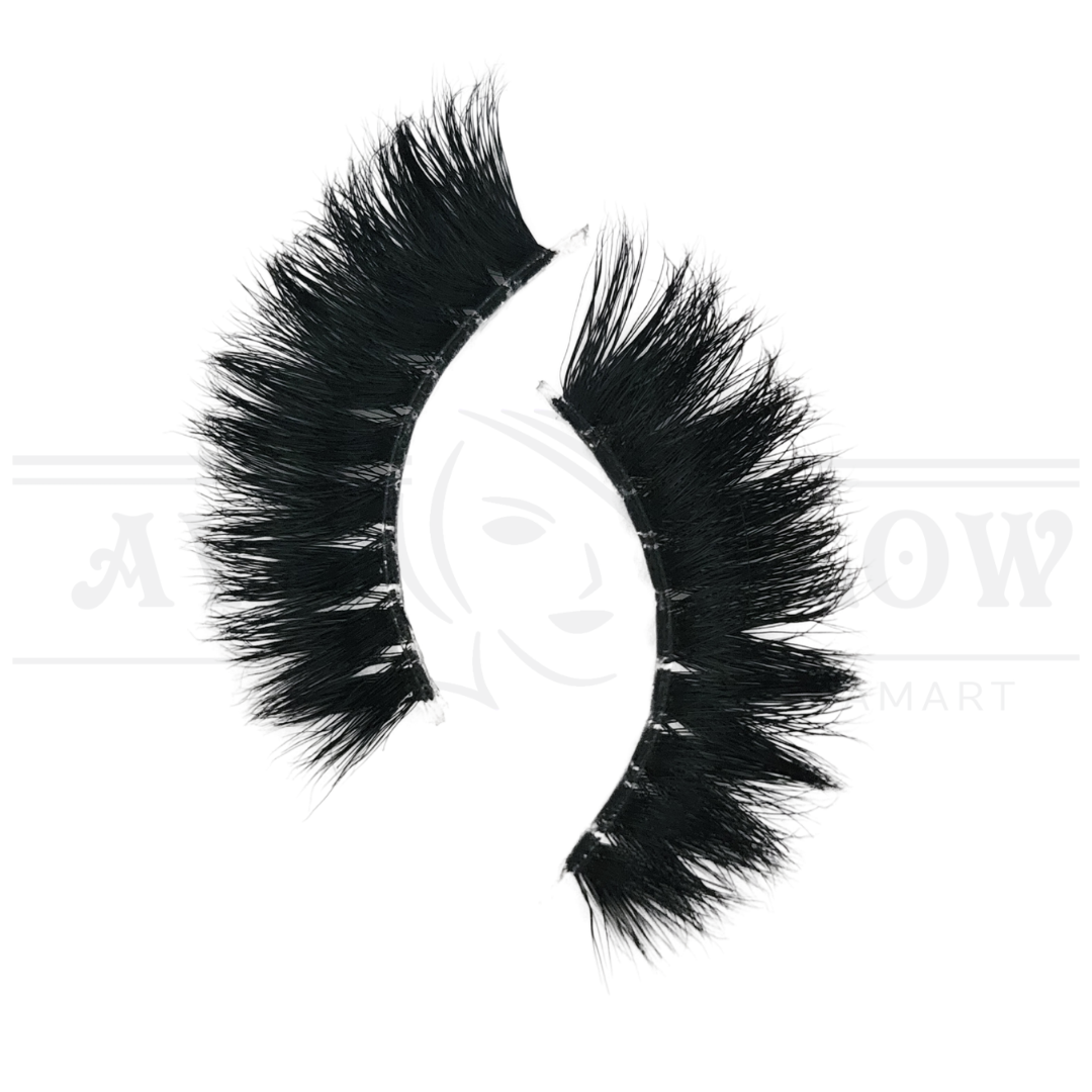 Premium Quality Mink Eyelashes Invisible Band Clear Band - TM01