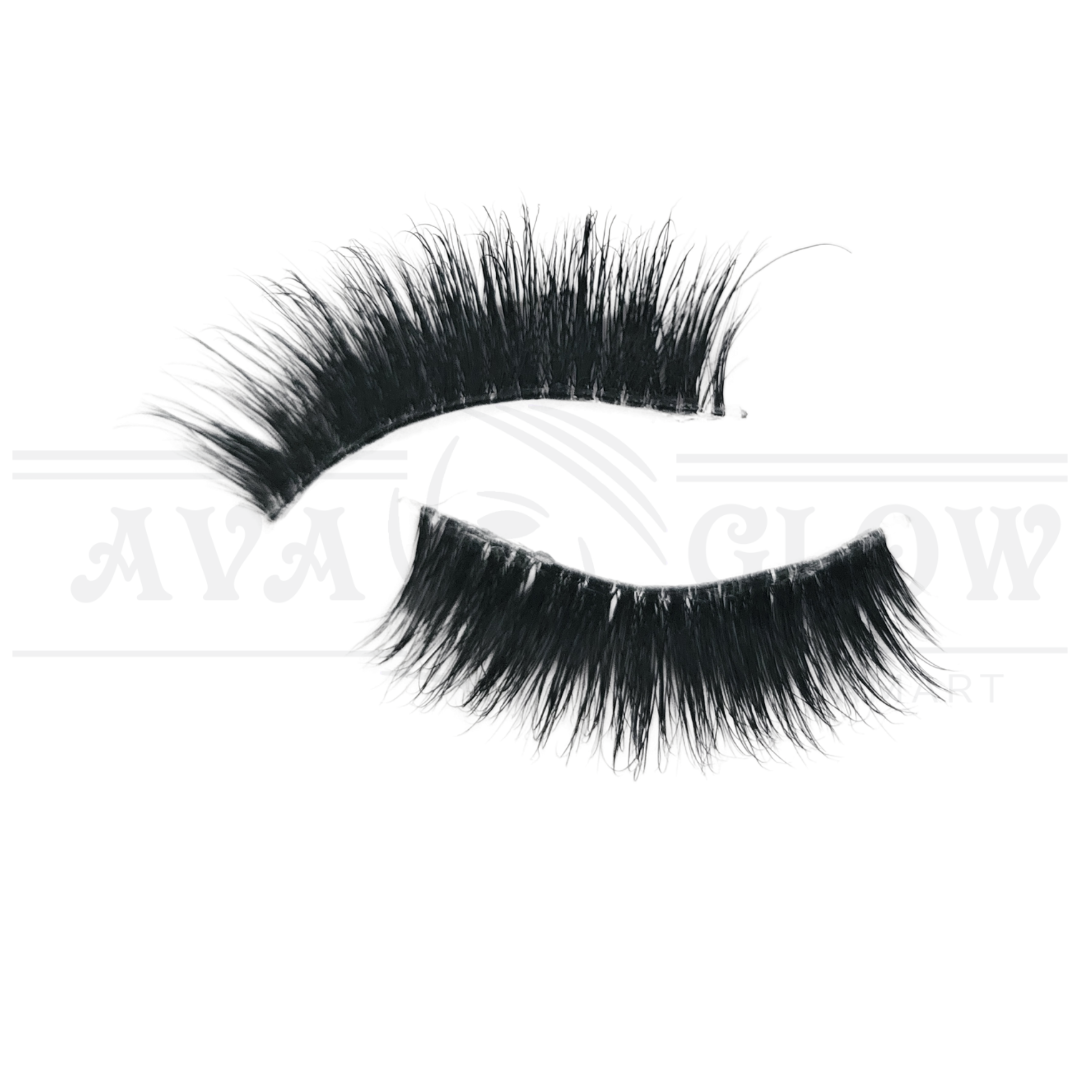 Clear band Invisible Band Luxury Mink Eyelashes - TM11