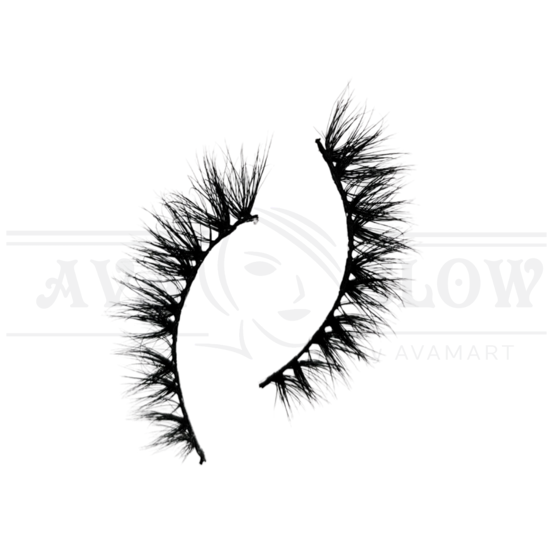 Premium Quality Natural Mink Eyelashes - Y17
